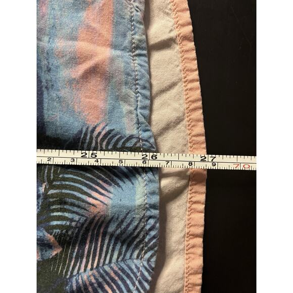 Original Use Tropical Sunset Button-Up Shirt – Size XXL - Picture 7 of 7